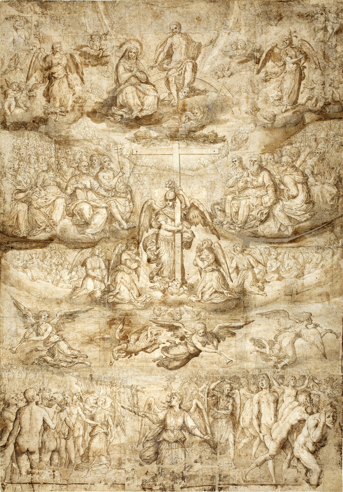 the last judgment drawing